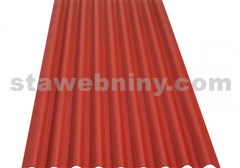 ONDULINE Asfaltová vlnitá deska BASE 9 INTENSE 200/85,5cm - červená